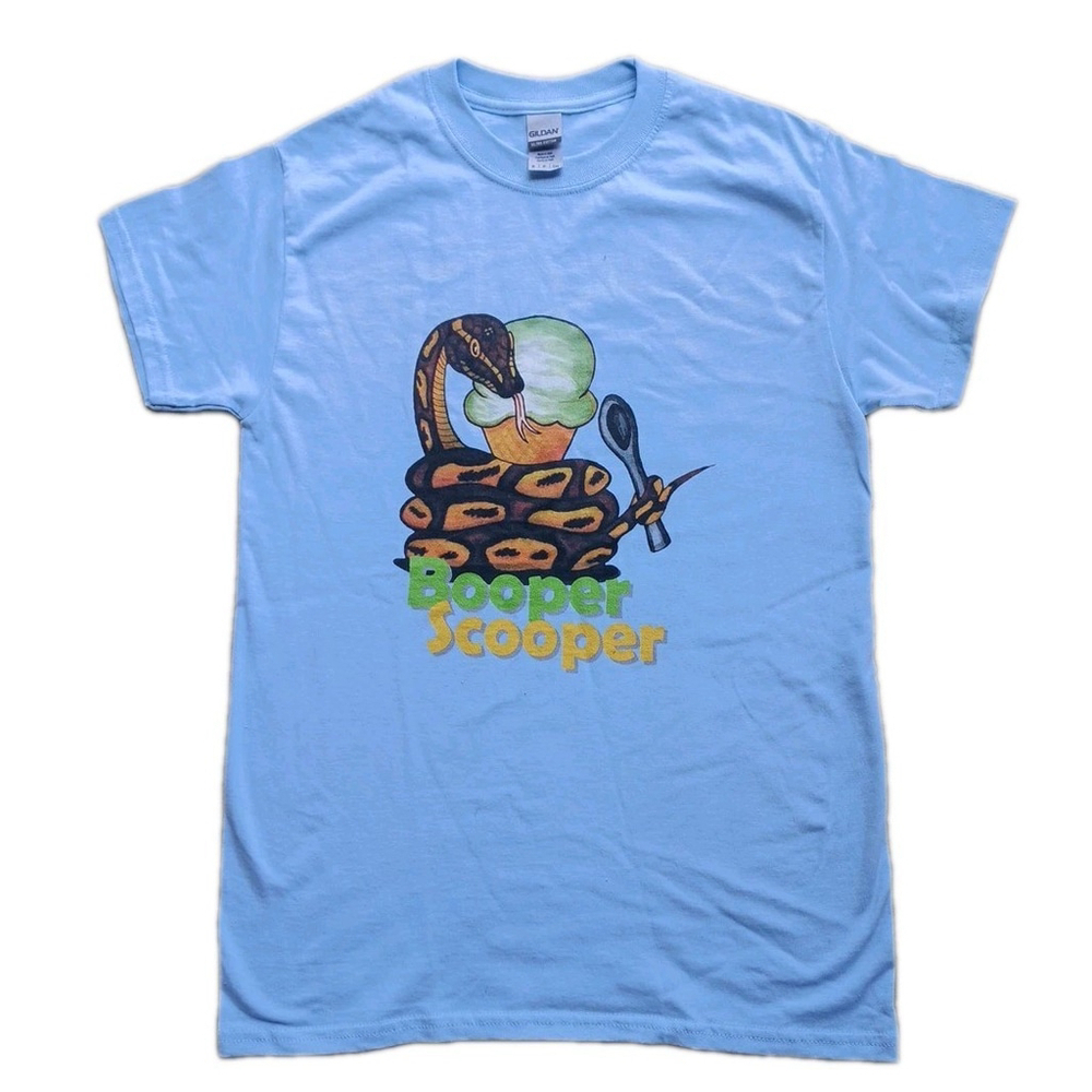 Gildan Ultra Cotton Boa Constrictor Ice Cream T-Shirt Small